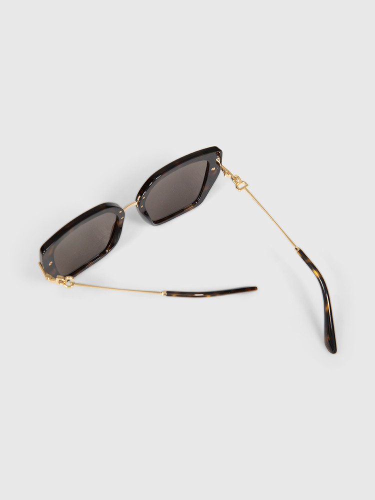 Dolce & Gabbana Tortoiseshell Butterfly Sunglasses