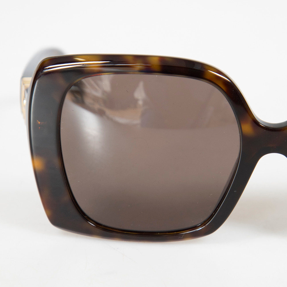 Dolce & Gabbana Tortoiseshell Square Sunglasses