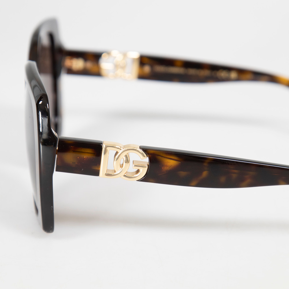 Dolce & Gabbana Tortoiseshell Square Sunglasses
