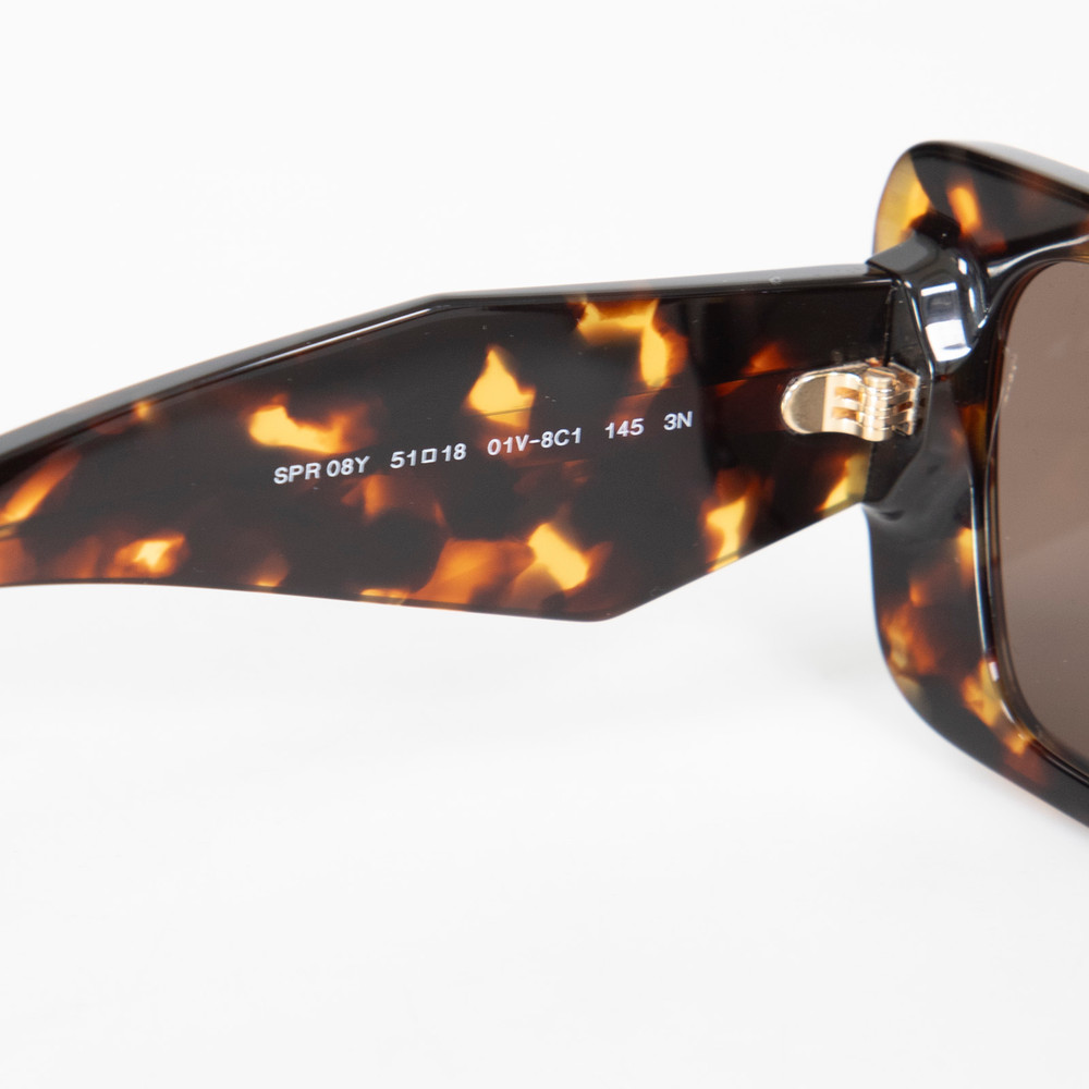 Prada Havana Butterfly Tinted Sunglasses