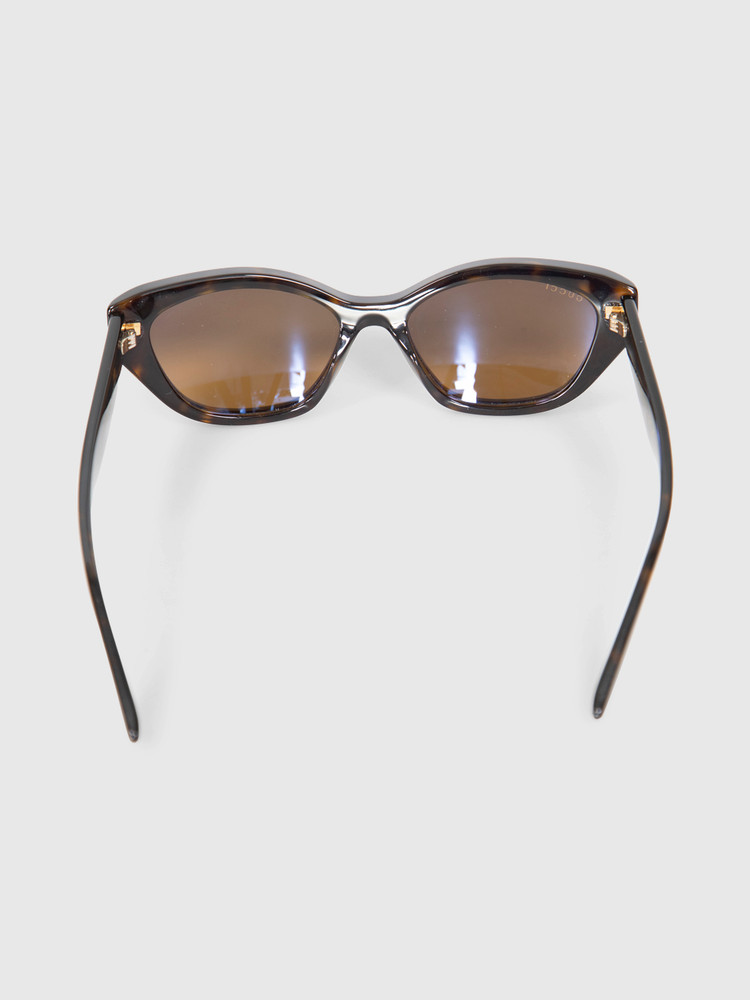 Gucci Havana Butterfly Sunglasses