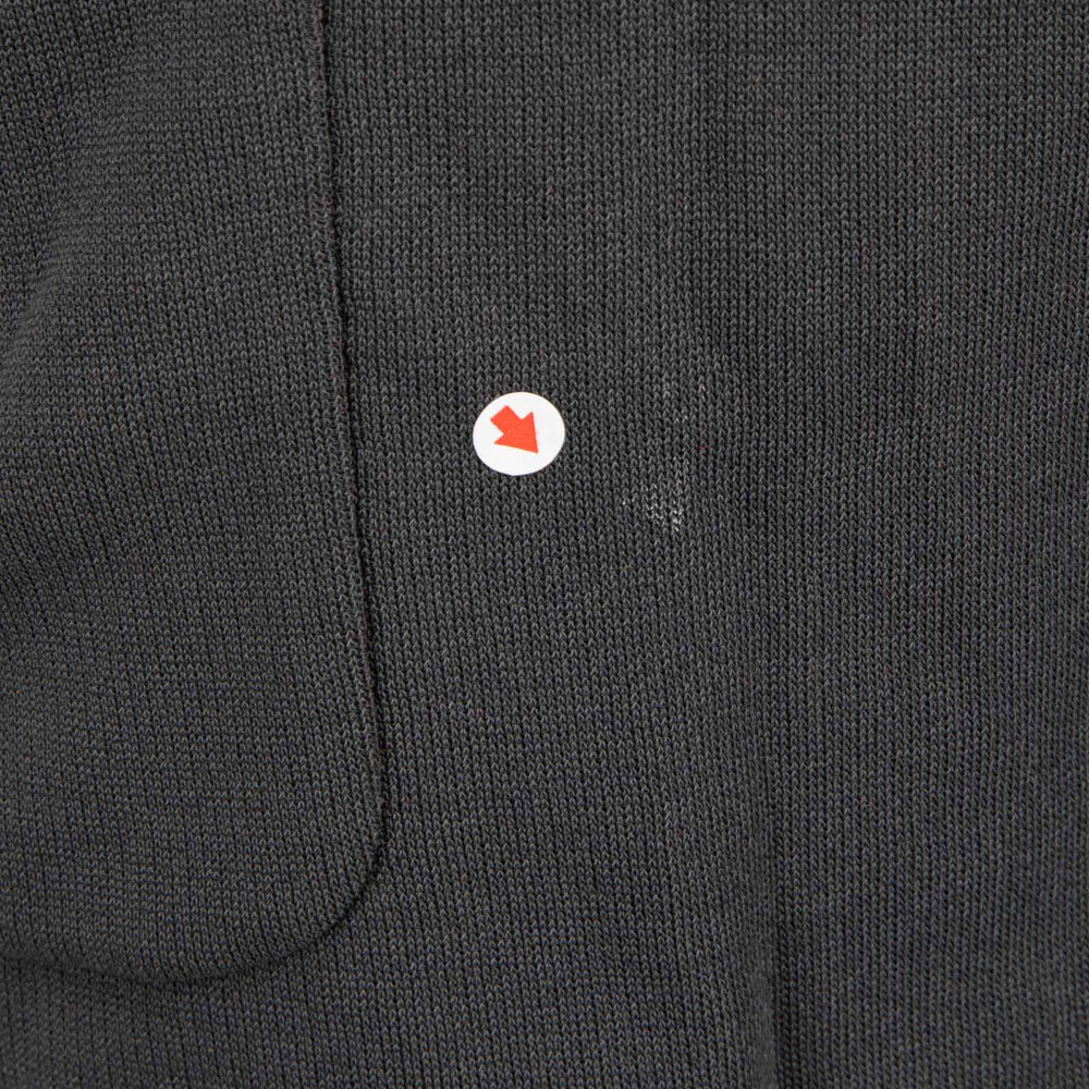 Chanel Vintage Grey Single Breasted CC Blazer