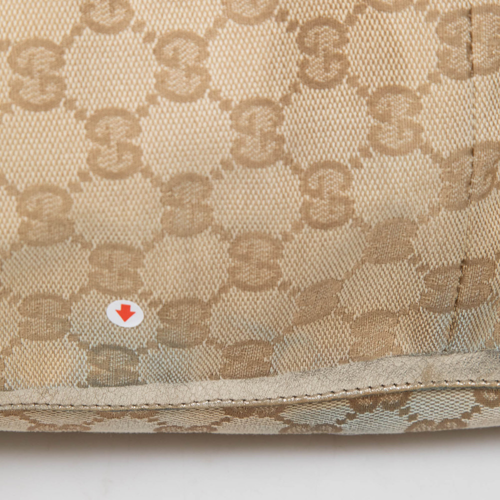 Gucci Beige GG Canvas Abbey Tote Bag