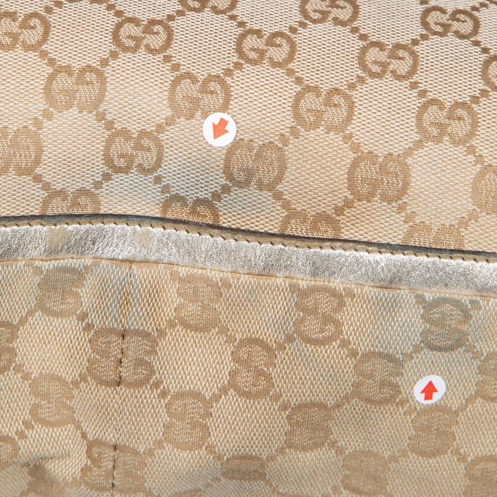Gucci Beige GG Canvas Abbey Tote Bag
