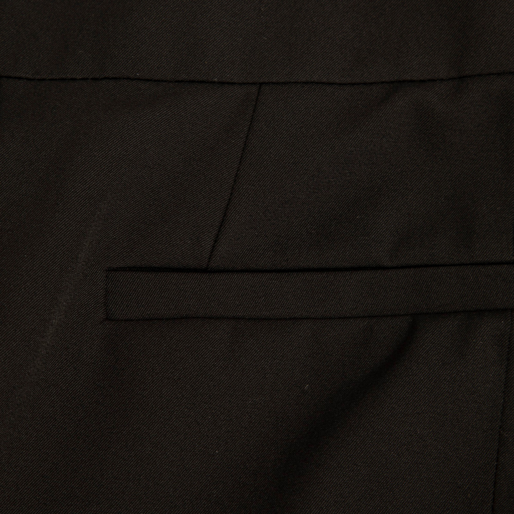 Prada Black Straight Leg Trousers