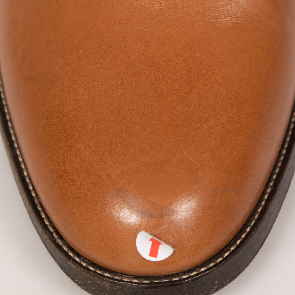 Clergerie Brown Leather Lace Up Ankle Boots