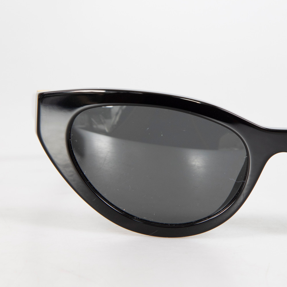 Miu Miu Black Butterfly Logo Sunglasses