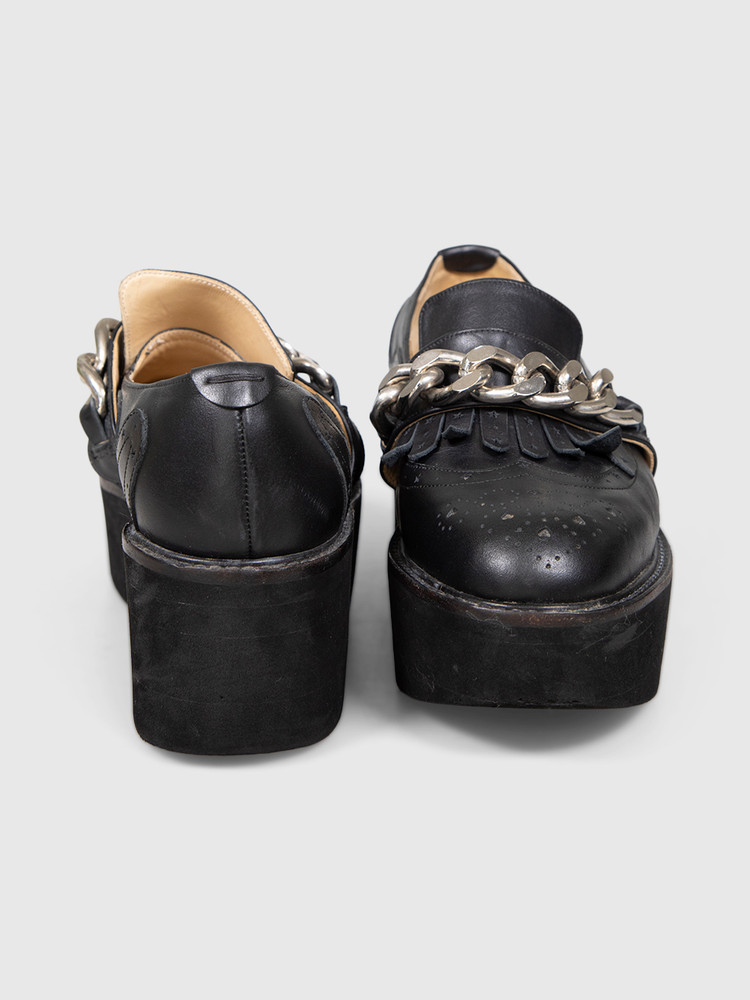 Charles Jeffrey Roker x Charles Jeffrey Loverboy Black Chain Loafers