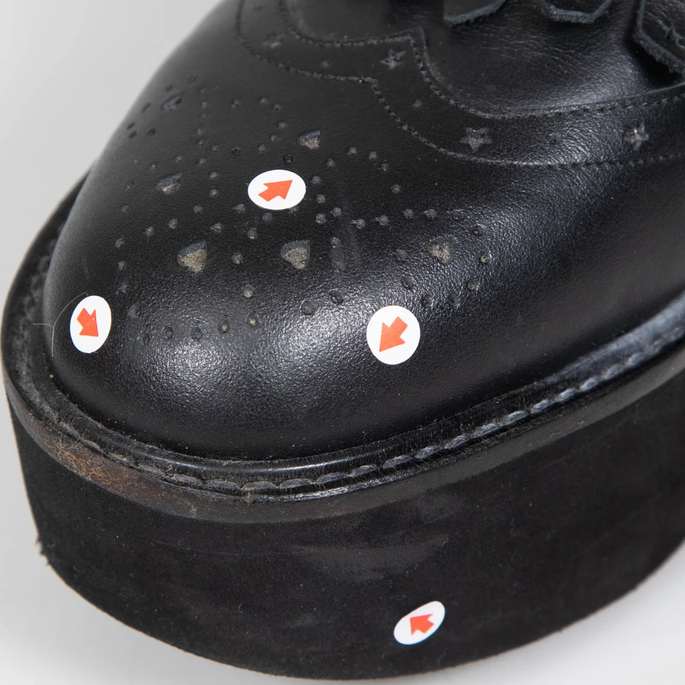 Charles Jeffrey Roker x Charles Jeffrey Loverboy Black Chain Loafers