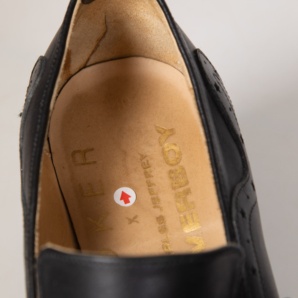 Charles Jeffrey Roker x Charles Jeffrey Loverboy Black Chain Loafers