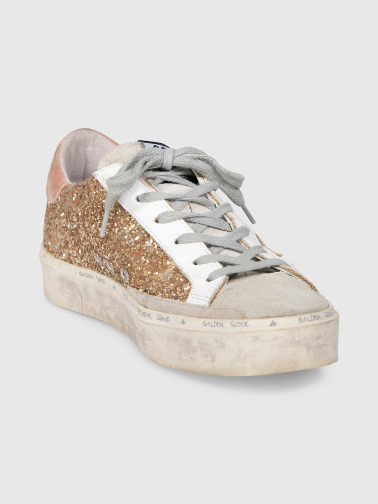 Golden Goose Super Star Glitter Trainers