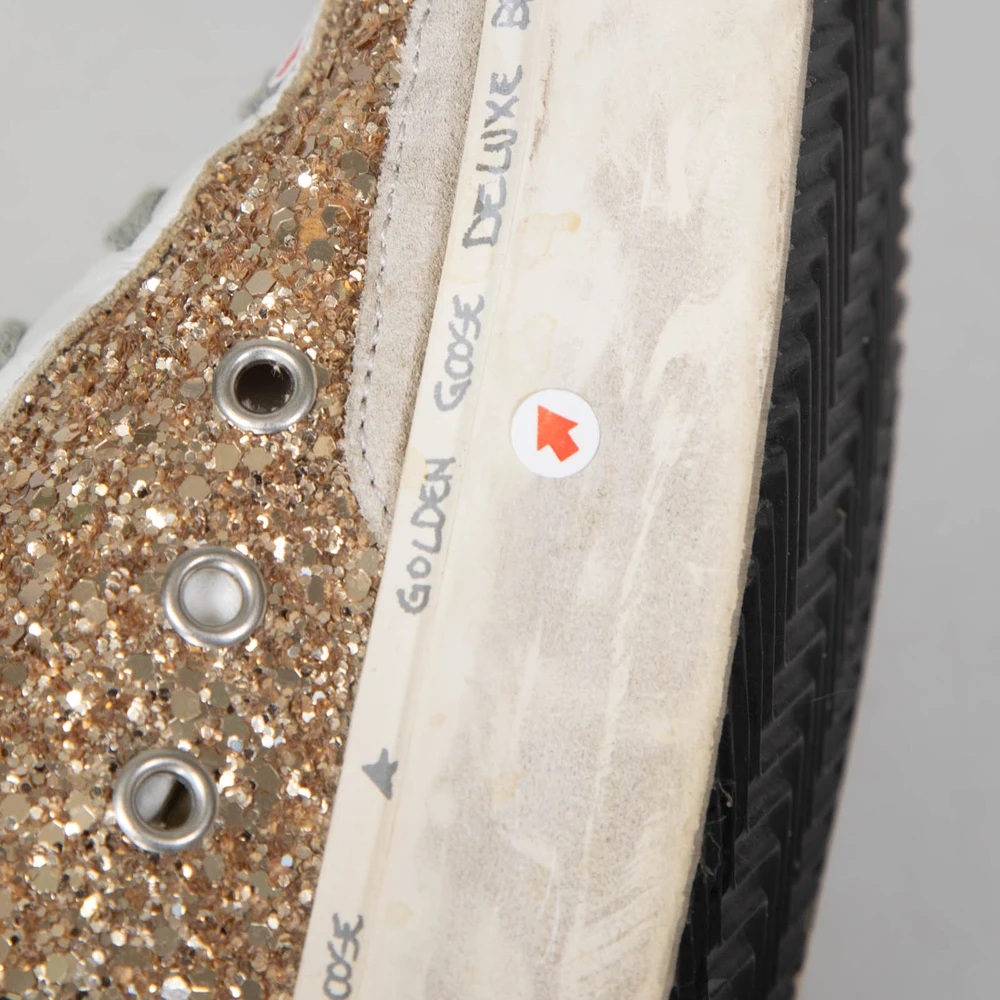 Golden Goose Super Star Glitter Trainers