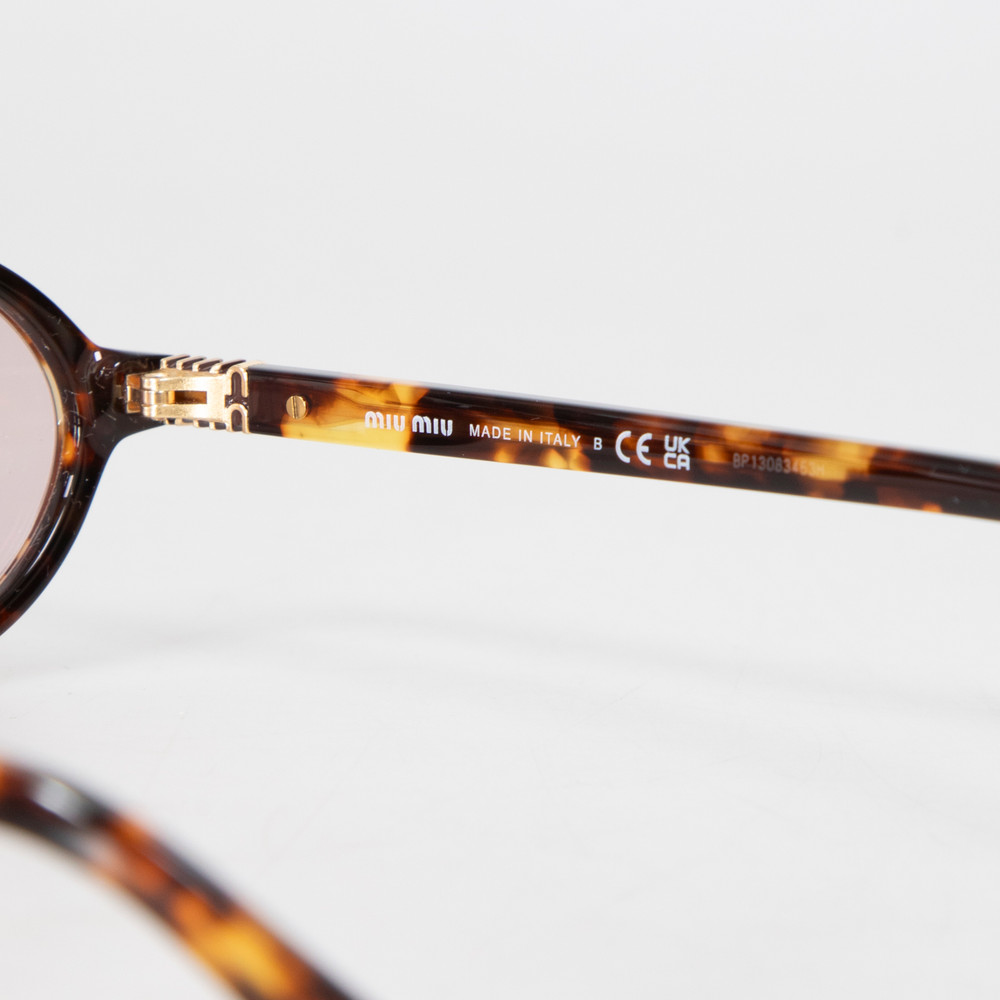 Miu Miu Honey Havana Tortoiseshell Sunglasses