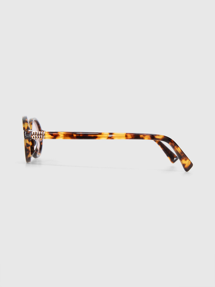Miu Miu Honey Havana Tortoiseshell Sunglasses
