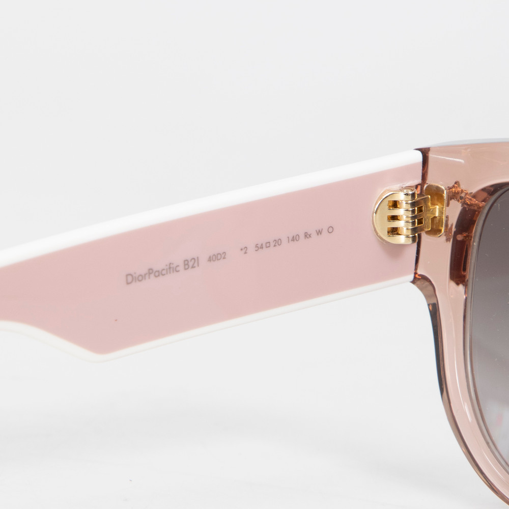 Dior Pink Diorpacific B2I Butterfly Sunglasses