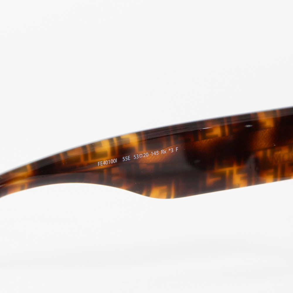 Fendi Havana Square Sunglasses