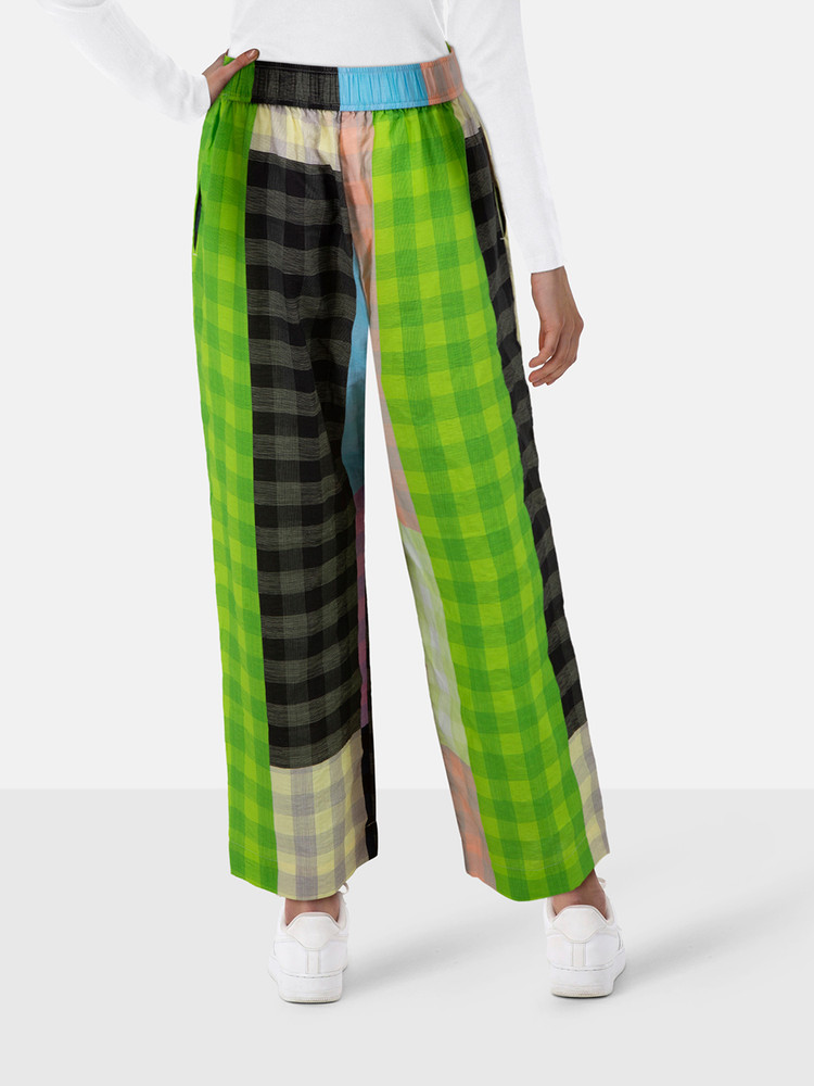 Stine Goya Tartan Pattern Trousers