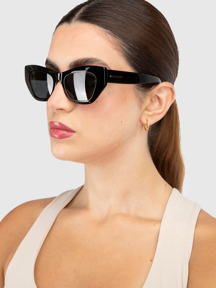 Givenchy Black City Cat Eye Sunglasses