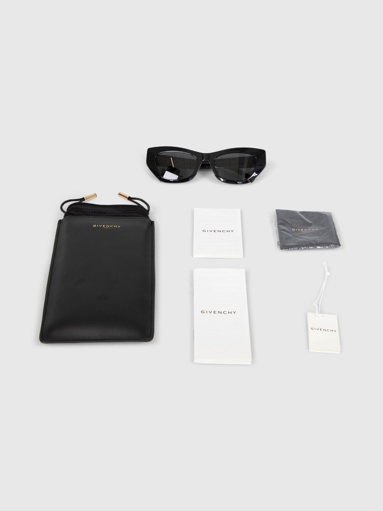 Givenchy Black City Cat Eye Sunglasses
