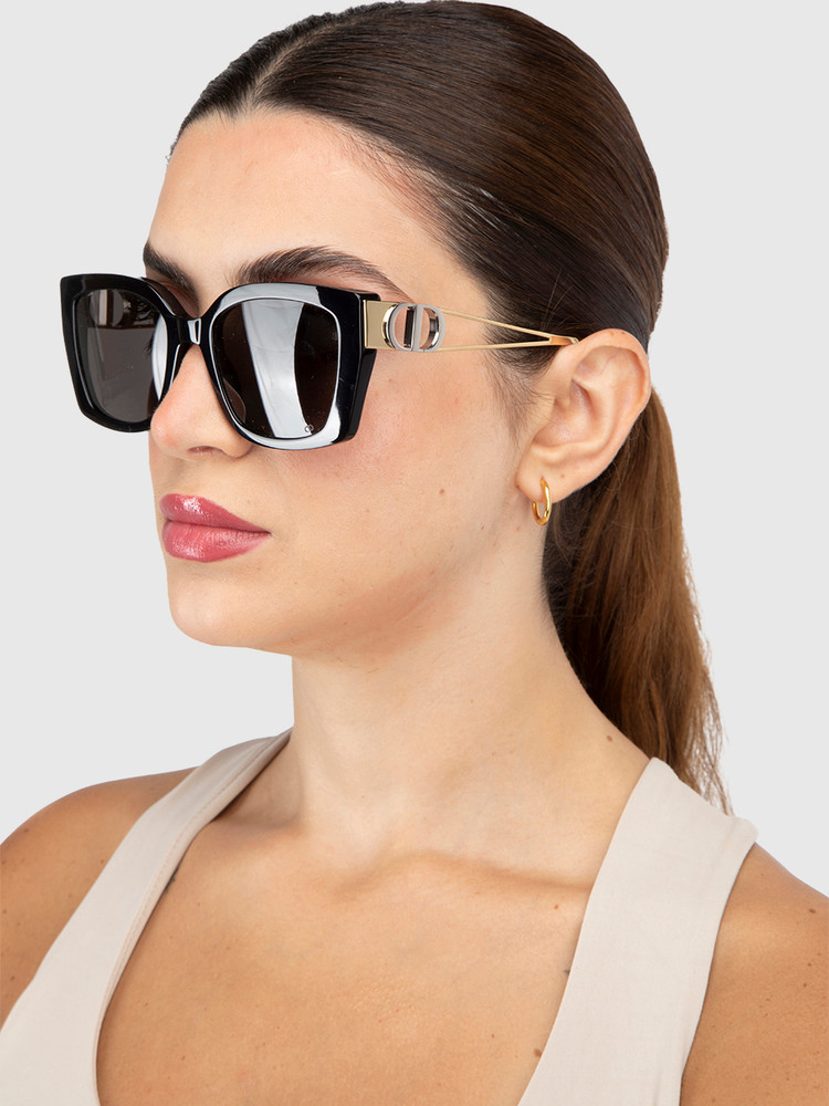 Dior Black 30Montaigne S13I Sunglasses