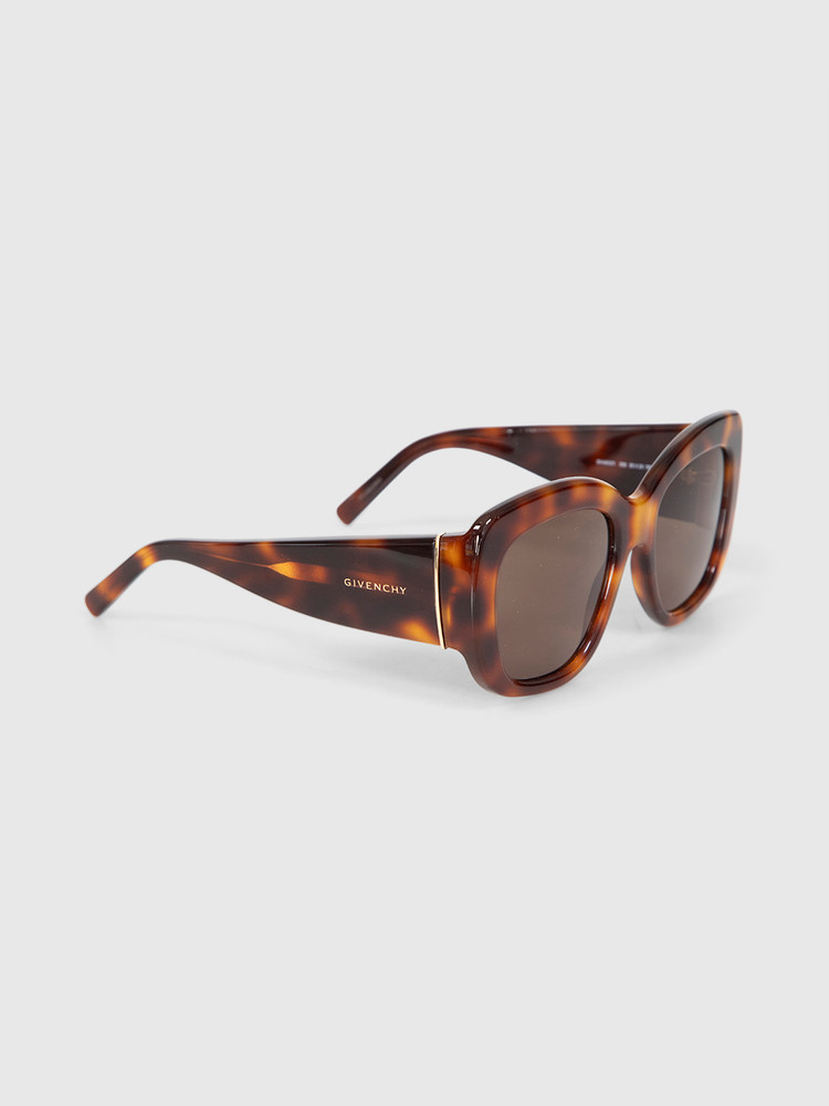 Givenchy Havana Butterfly Bold Sunglasses