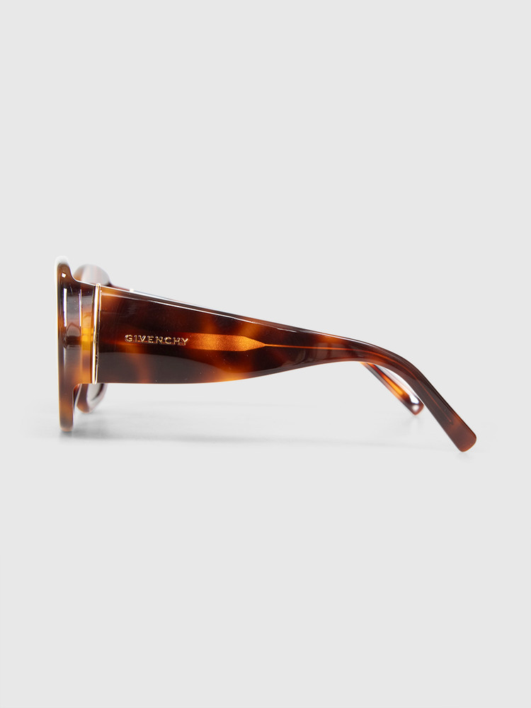 Givenchy Havana Butterfly Bold Sunglasses