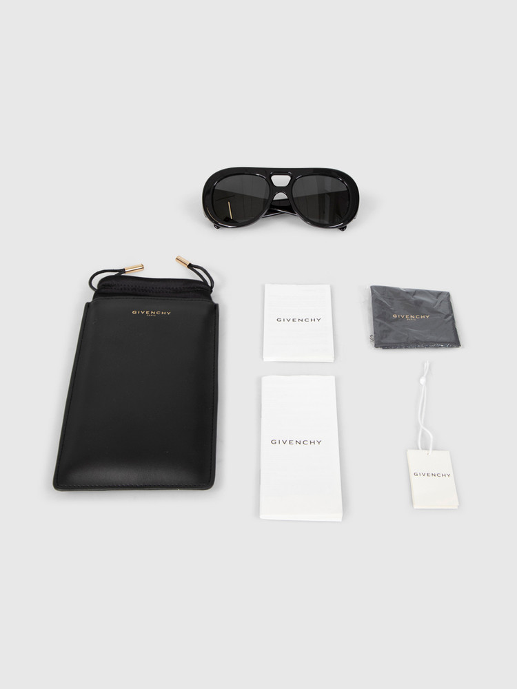 Givenchy Black Frame Bold Sunglasses