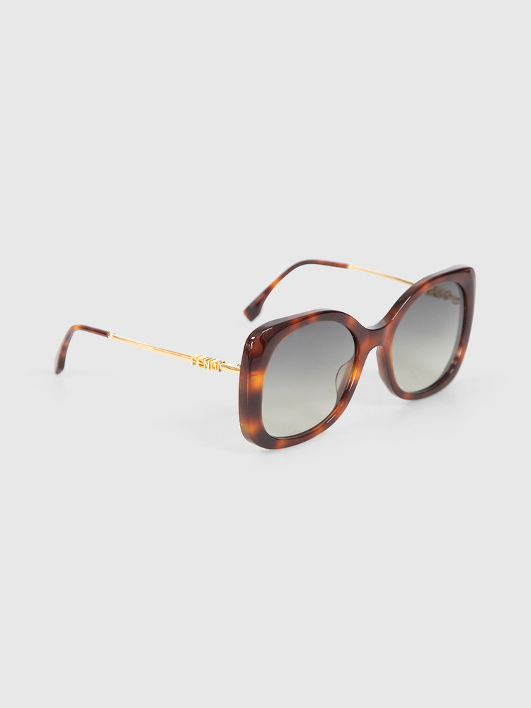 Fendi Tortoise Fendigraphy Sunglasses