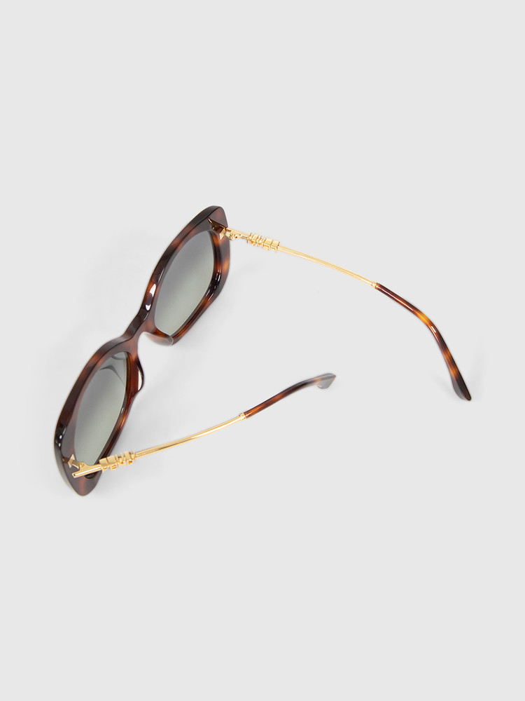 Fendi Tortoise Fendigraphy Sunglasses