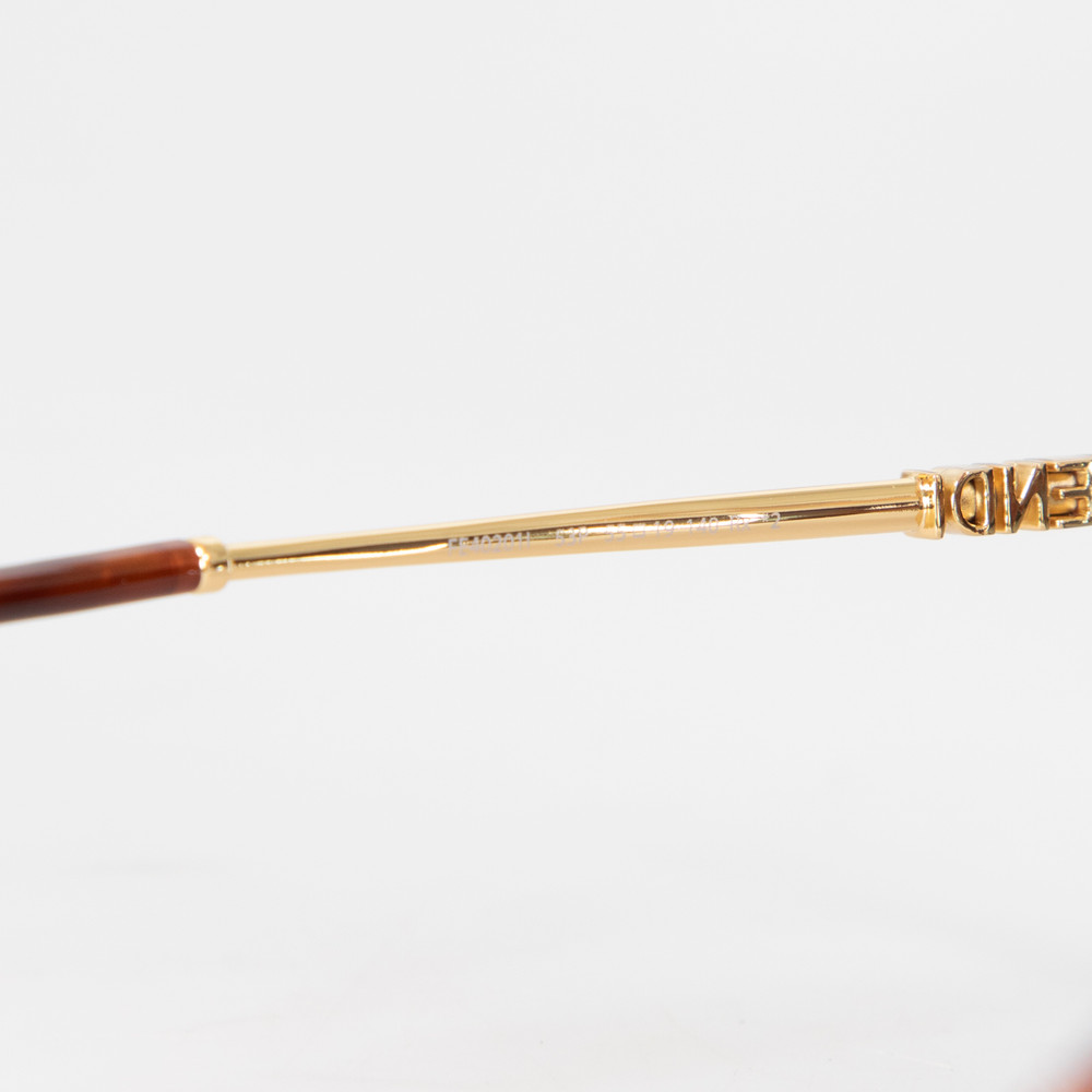 Fendi Tortoise Fendigraphy Sunglasses