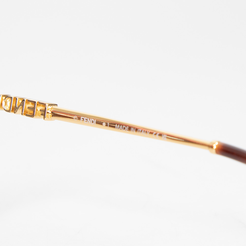 Fendi Tortoise Fendigraphy Sunglasses