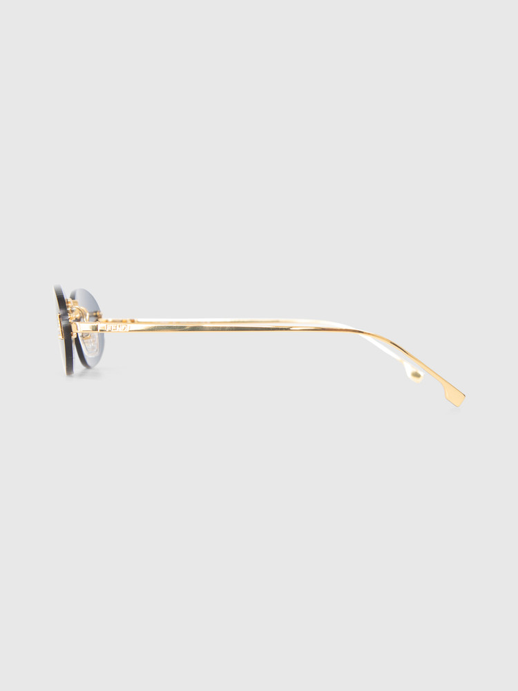 Fendi Blue First Crystal Sunglasses