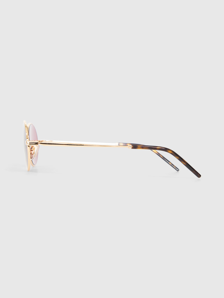 Givenchy Gold Frame Violet City Sunglasses