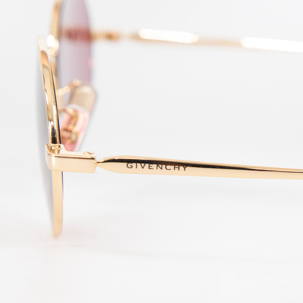 Givenchy Gold Frame Violet City Sunglasses