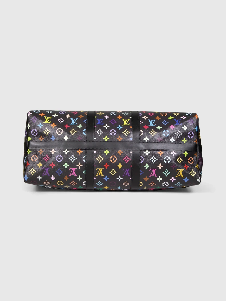 Louis Vuitton Louis Vuitton x Takashi Murakami Keepall Bandoulière 50 Bag