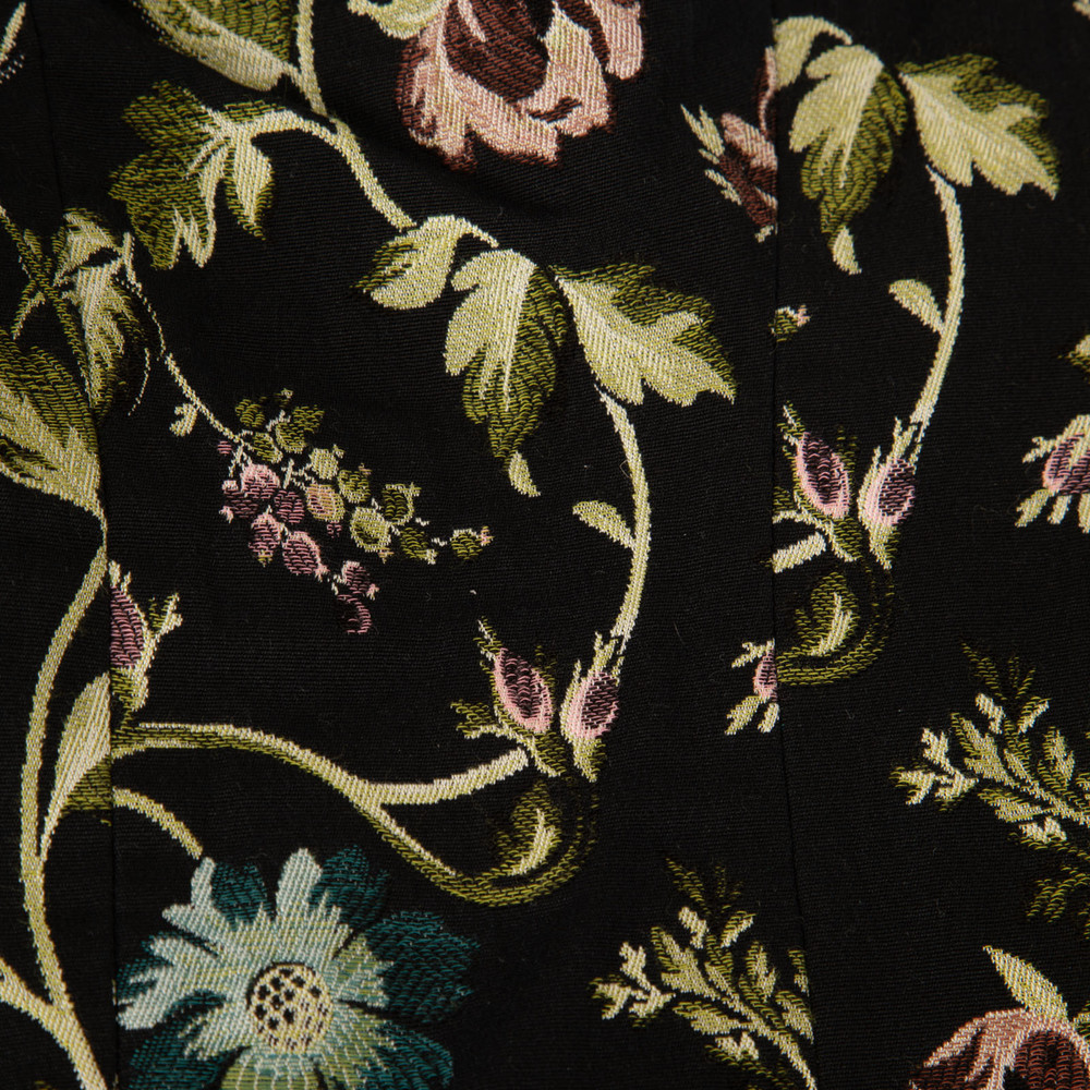 Erdem Floral Belted Long Sleeve Top