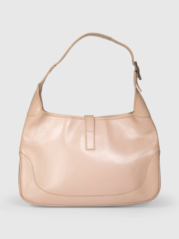 Gucci Beige Leather Jackie Bag