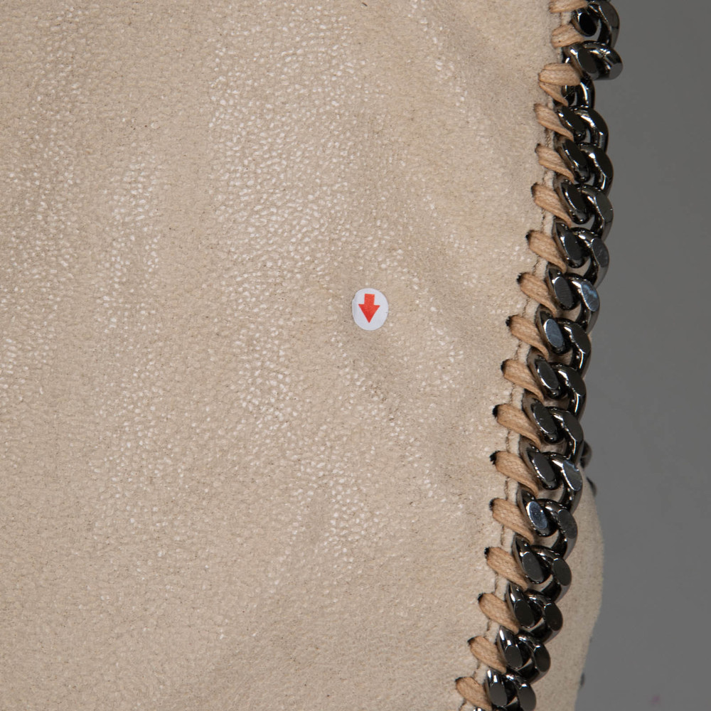 Stella McCartney Beige Faux Suede Falabella Tote Bag