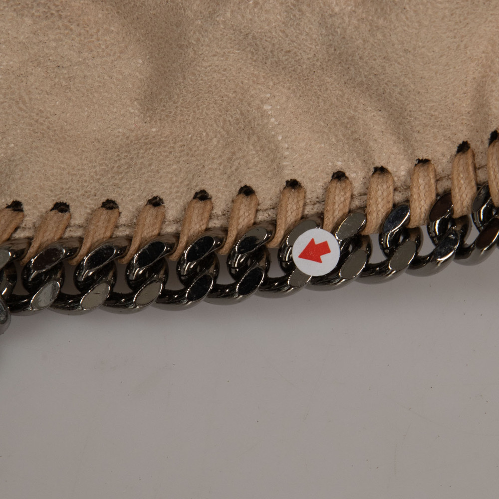 Stella McCartney Beige Faux Suede Falabella Tote Bag