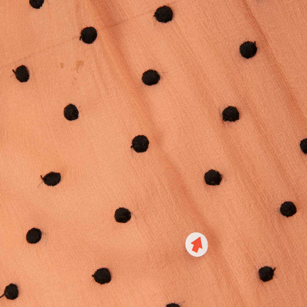 Zimmermann Pink Silk Sheer Polka Dot Dress