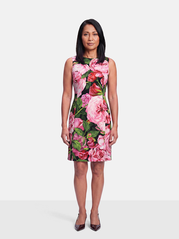 Dolce & Gabbana Floral Print Midi Dress