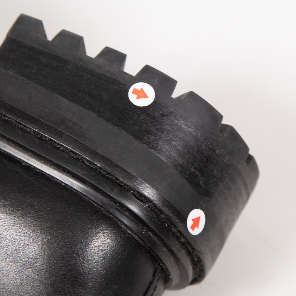 Tory Burch Black Leather Combat Boots