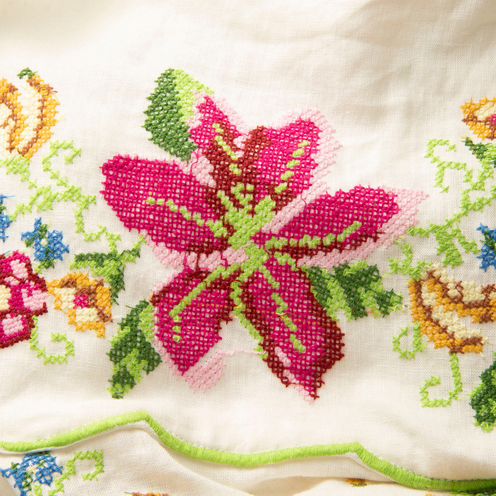 FARM Rio Floral Embroidered Tropical Romance Dress