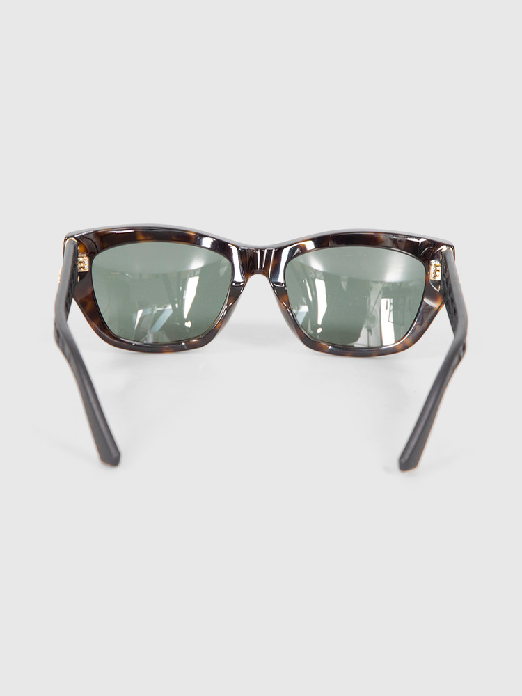 Dior Tortoiseshell Cannage Arms Sunglasses
