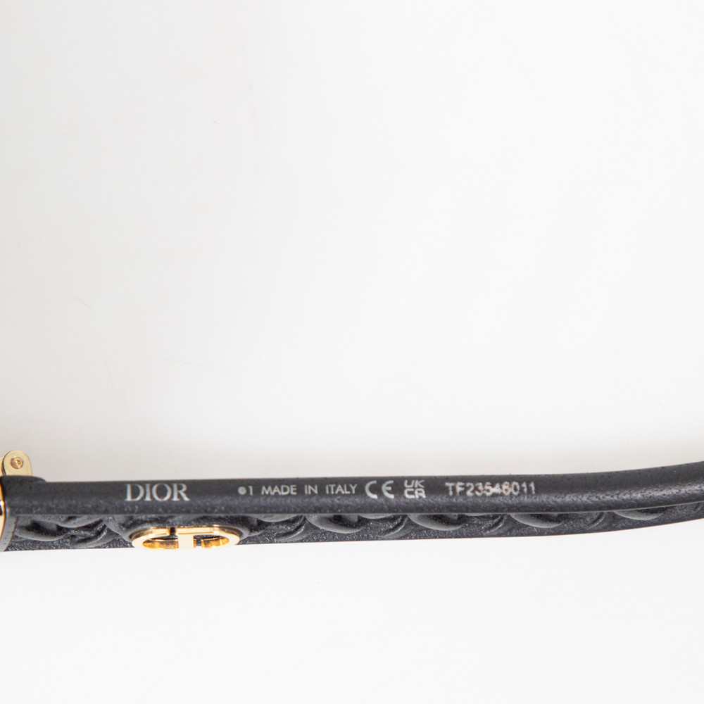 Dior Tortoiseshell Cannage Arms Sunglasses