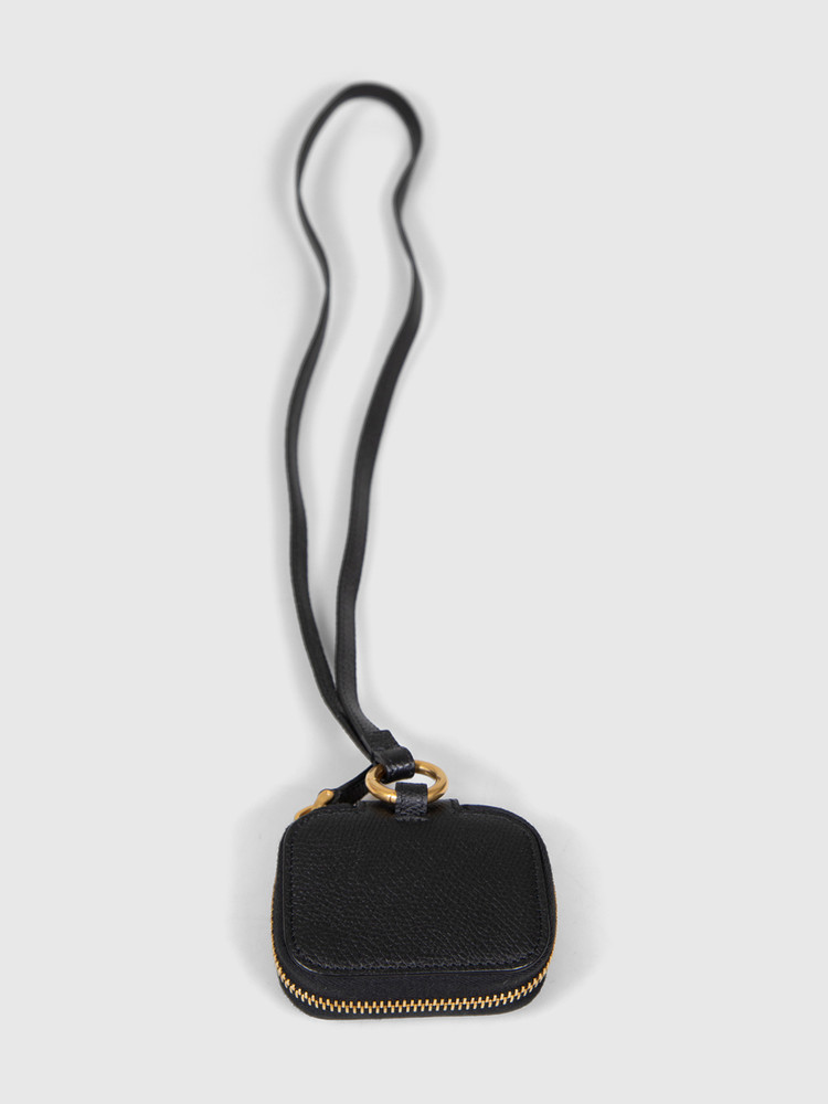 Valentino Garavani Black Leather AirPod Pro Case