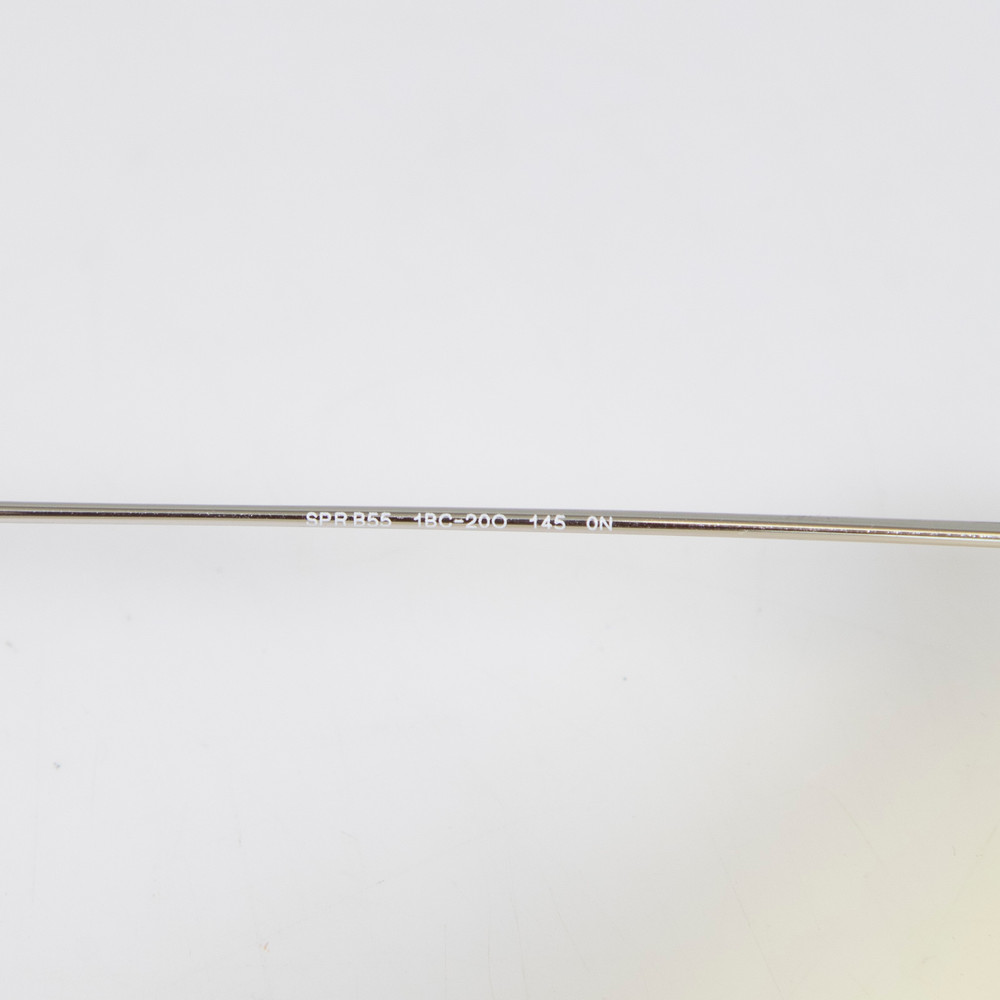Prada Lemon Yellow Rimless Shield Sunglasses