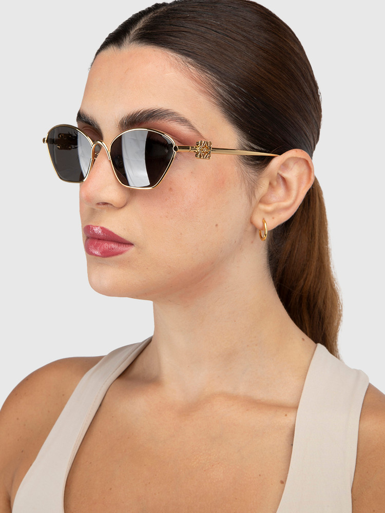 Loewe Gold Cat Eye Sunglasses