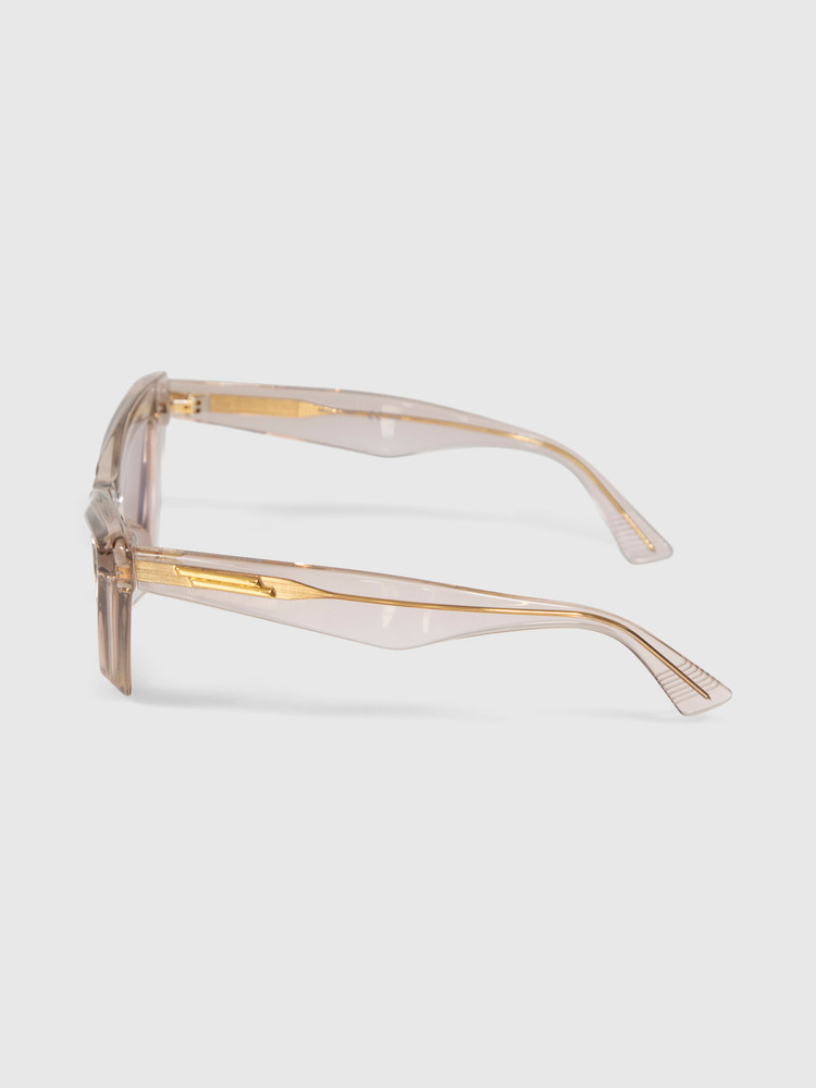 Bottega Veneta Pink Sheer Cat Eye Bv1101S Sunglasses