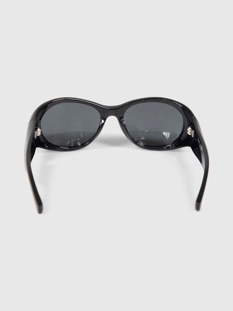 Saint Laurent Black Oval SL 736 Sunglasses